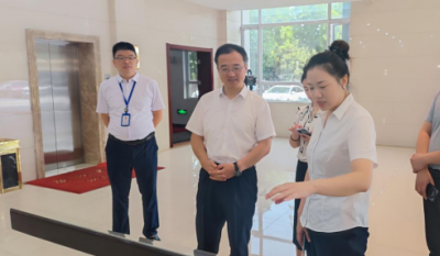 引领科技风尚    共创辉煌未来——六安市科技局领导来我司参观指导！