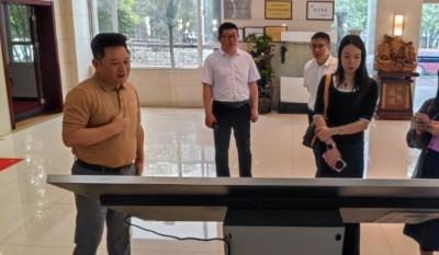 共谋发展新路径  共探发展新动能——记乐平镇招商局领导莅临指导