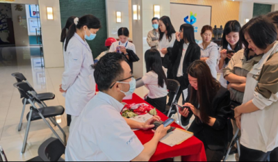 把脉问诊送健康，暖心服务进企业——合肥高科携手广瑞医疗开展“健康进企业”义诊活动
